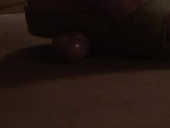 Video BBW COCK CRUSH, SCHOLLS, CLOGS, SANDALS WITH BF CUM SHOT (Early SQ single camera, so cheap price)