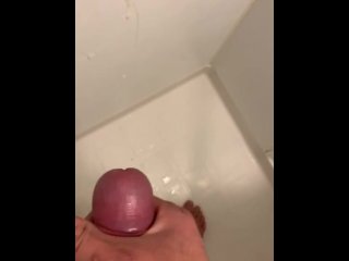 お風呂でオナニー　射精　Mastervation