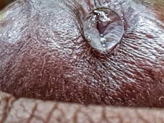 I had to Cut the Music just so you Hear the way I Moan- (Extreme Close up Precum Play)