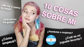 아르헨티나 아마추어 여배우에게 10가지 질문