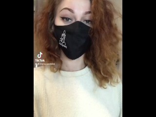 teen, music, covid quarantine, big dick, covid 19, blonde, verified couples, blowjob, amateur,  cherrycandle, vertical video, covid mask blowjob, covid mask, verified amateurs