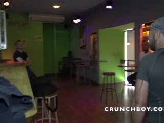 ROMANTIK fucked barebck by KALIL for CRUNCHBOY in BoyBerry Cruising madrid