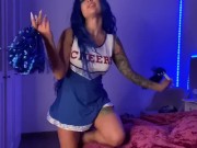 Preview 5 of Cheerleaders get fucked in the ass with a pompom