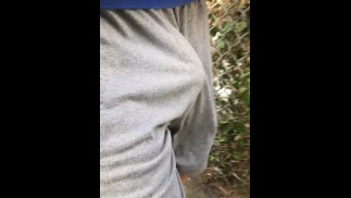 ФРИБОЛ во время пробежки в ЗАМЕДЛЕННОЙ СЪЕМКЕ ** вытащил этот ЧЛЕН **