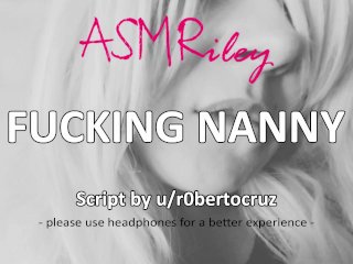 hot nanny, masturbation, audio, sexy audio