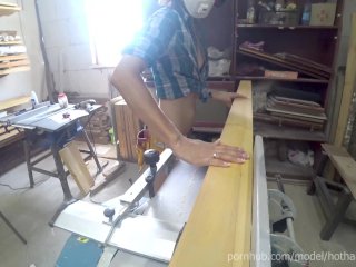 DIY Bed Part 3 - Work with Jointer_+ BONUS Blowjob