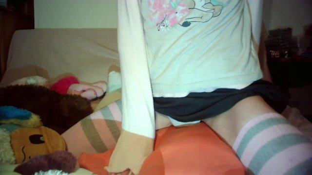 TCD Kiara,  Cute little femboy pillow humping