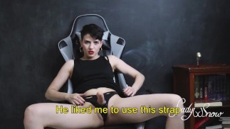 JOI - 带上我的带子的引导手淫