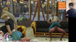 Die Sims 4: Leidenschaftlicher Sex auf der Couch für 8 Personen