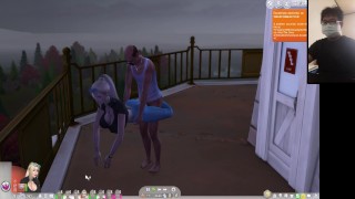 The Sims 4: Enjoy the view from the lighthouse and have sex with a beautiful woman