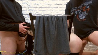 Мой первый секс с двумя мужчинами одновременно, я получила сперму в жопе и камшот