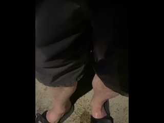 Piss in Pants while Walking (Public)