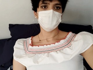 Femboy 自慰，高兴地射精