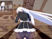 Preview 2 of 【ECHIDNA】【HENTAI 3D】【POV ONLY DOGGYSTYLE POSE】【RE ZERO】