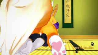 Furry Hentai Zelda Digimon Vlk Odkaz Je V Prdeli Renamon