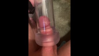 Flesh light penis pump erection 