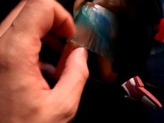 スケスケシースルー制服フィギュアにオタクがぶっかけオナニー【フルメタル・パニック!千鳥かなめ】 - Screenshot 3 of 16 - Nerdy