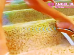 Sissy squirts its goo in chastity to loser,faggot humiliation porn angel scarlett black