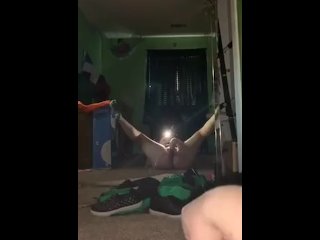 Thick snow bunny 🐰 fucks herself with her vibrator