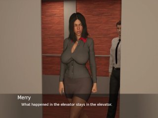 Project Hot Wife - Naked on the lift (55)