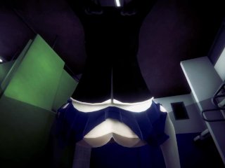 [DATE A LIVE] POV Kurumidominates you at public toilet (3D_PORN)