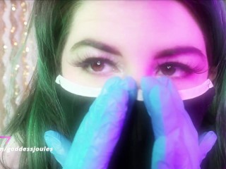 New_and Favorite Masks and Respirators ASMR - femdom gas masks mask fetish surgical_gloves latex