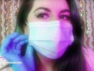 Новые и любимые маски и респираторы ASMR - женские противогазы маска фетиш хирургические перчатки латекс