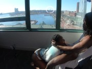 Preview 3 of Amateur Ebony Couple Fucks Passionately on the Harbor [4K FULL VIDEO]