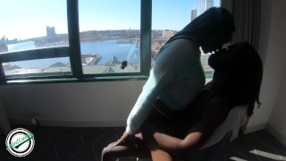 Amateur Black Couple Has A Passionate 4K FULL VIDEO Fuck On The Harbor