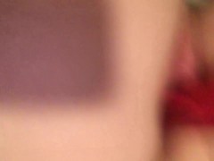 Masturbating with a bubble wand