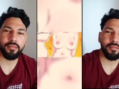 Vegeta's wife's sensual body