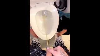 Desperate Trans Piss Had To Stand Like A Boy