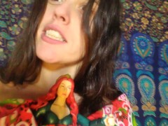 FULL VID @ MANYVIDS Lesbian Giantess Redhead Little Action Figure Giant Fetish