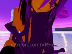 Oily Babe In Just A Shirt In Pool Strips Down Roll Grind Hips Hentai POV Lap Dance Thicc Thighs