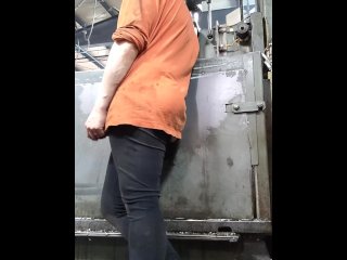 Nearly caught touching mypussy while I was working