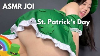 St Patrick's Day Fun Stroking Your Cock -Asmr JOI