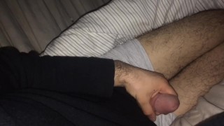 Male Stroking Hard Cock Tease