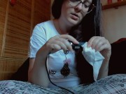 Preview 2 of Your Italian giantess puts you inside her pussy with this endoscope