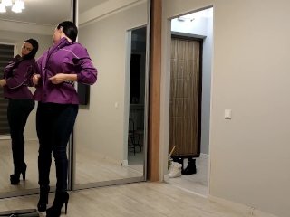 Arish Lamborghini changing clothes