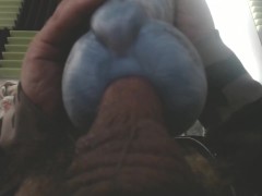 Cumming in JT Bad Dragon toy