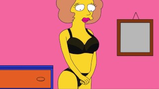 De Simpson Simpvill Deel 10 Ontmoeting milf Maude door LoveSkySanX