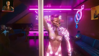 Stripper In A Cyberpunk 2077 Sex Scene By