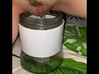wet pussy, clit rubbing, squirting, peeing
