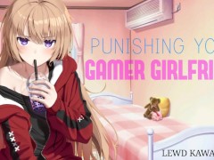 Video Spanking Your Gamer Girlfriend For Raging (English ASMR) (Sound Porn)