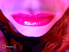 Passionate juicy homemade POV blowjob with dialogues and beads BiHappy2