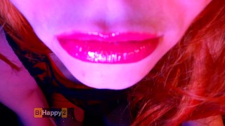 Passionate juicy homemade POV blowjob with dialogues and beads BiHappy2