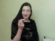 Preview 1 of INHALE 56 Smoking Fetish and goodbye to OF by Gypsy Dolores