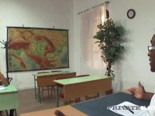 PrivateBlack - Student Ivana Sugar Fucks Her BBC Teacher!