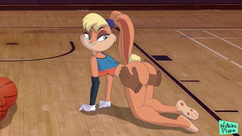 Space Jam - Lola Bunny parodia animación