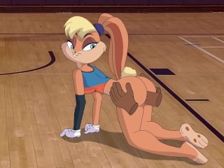 furry, animation, lola bunny, verified amateurs